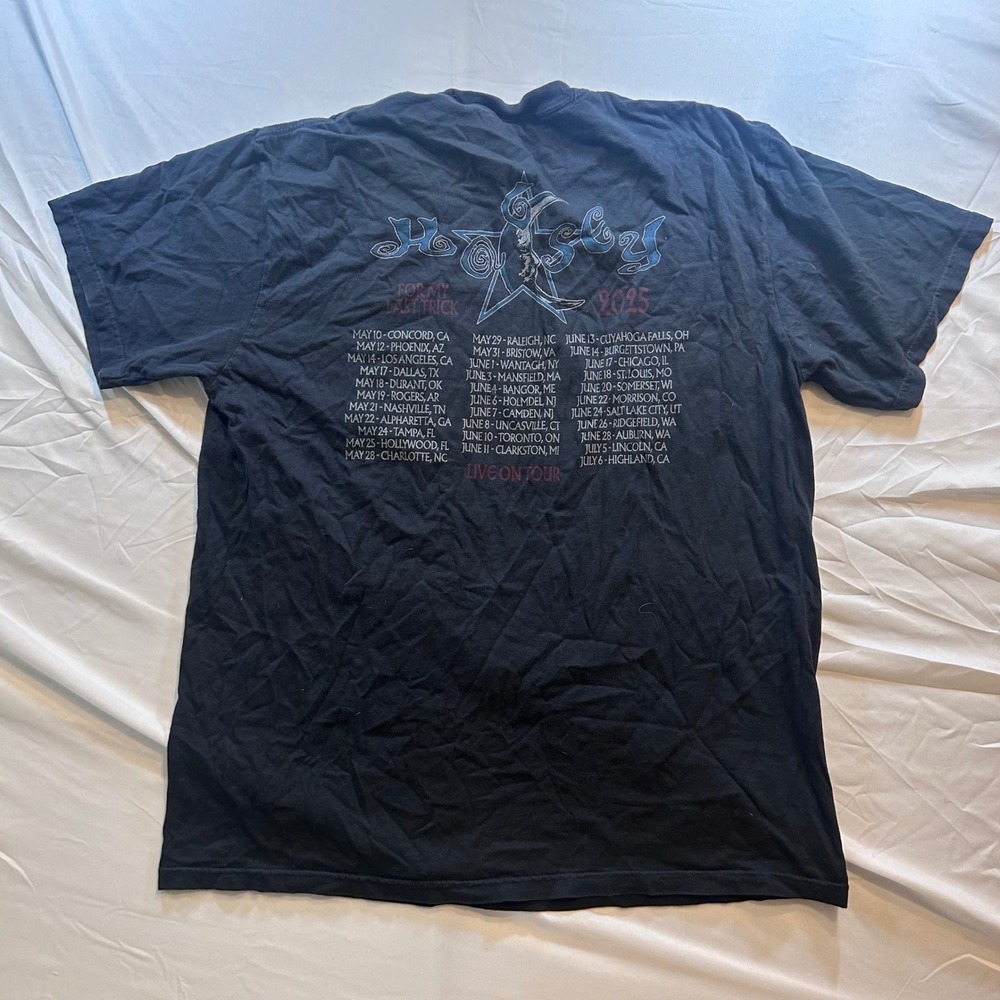 Halsey For My Last Trick 2025 Live On Tour Graphic T-Shirt Black XL Mens